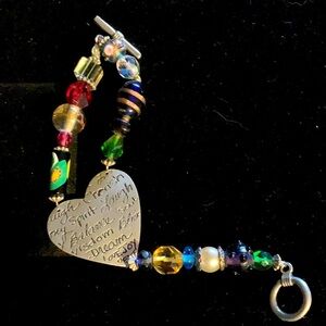 One of a Kind Bracelet By “Marie” Made in the USA